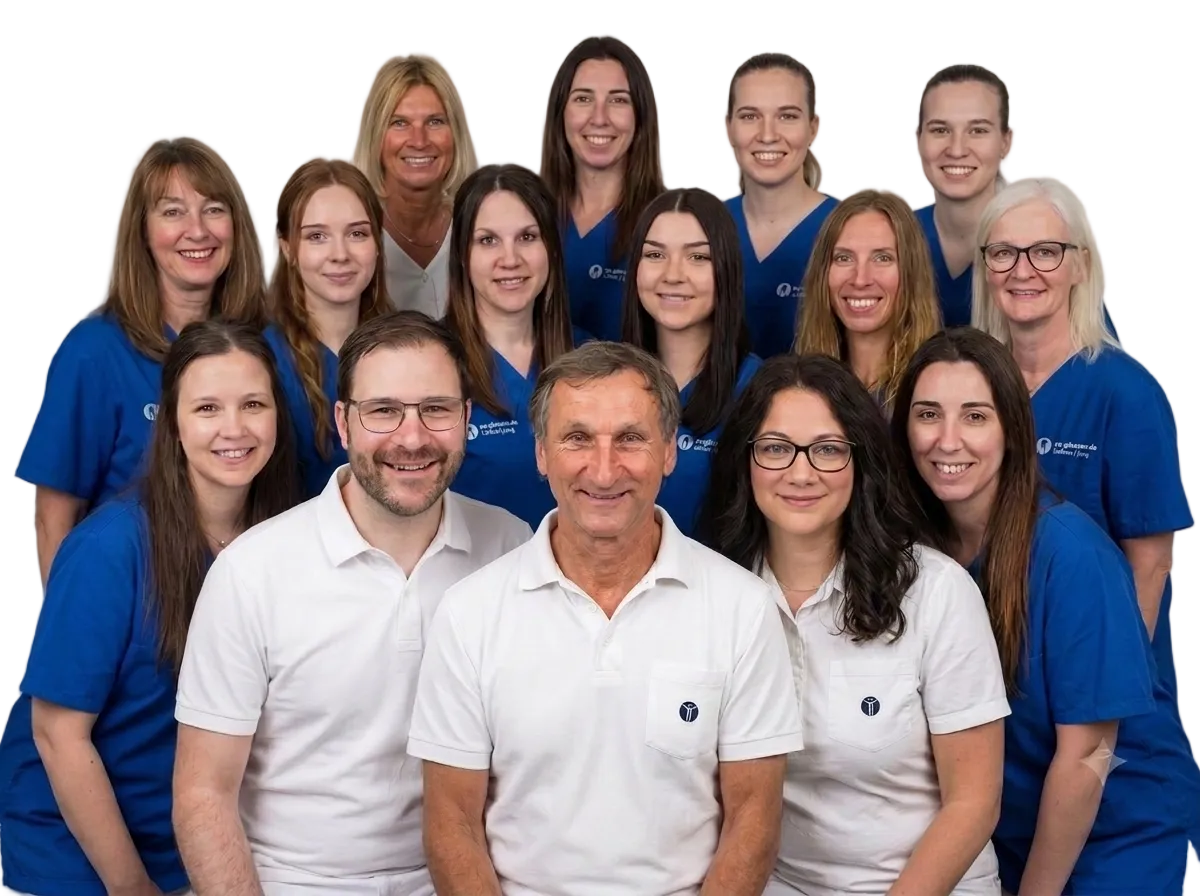 Das gesamte Team der Zahnarztpraxis Lüftner & Jung